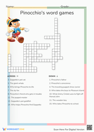 Pinocchio's Word Games