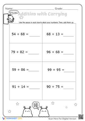 Addition with Regrouping