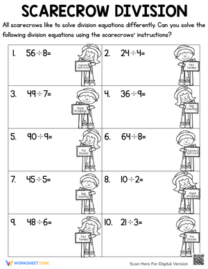 Scarecrow Division Practice