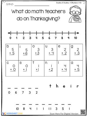 Solve Thanksgiving Math Riddles with Holiday Fun
