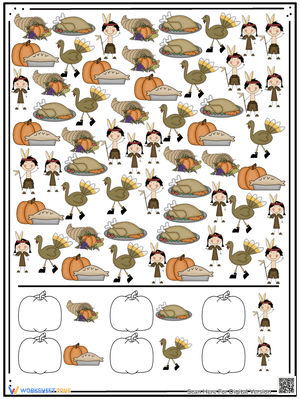 Have Fun With Thanksgiving I Spy Printable