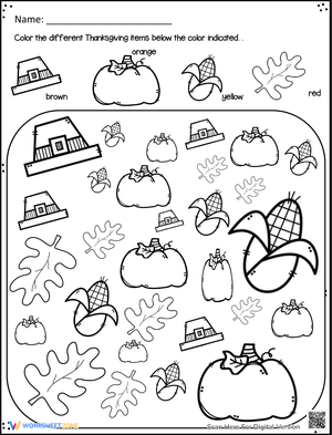 Thanksgiving I Spy: Boost Focus & Visual Skills