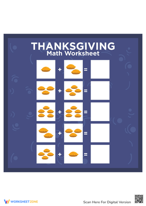 Thanksgiving Addition with Pie