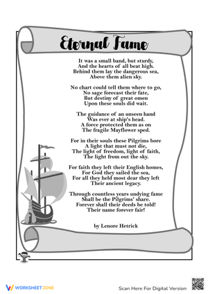 Reflect on Thanksgiving with 'Eternal Fame' Poem