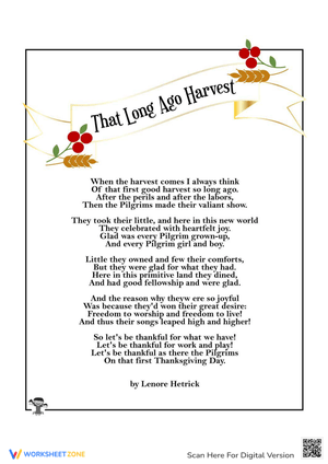 Thanksgiving Poem: Harvest and Gratitude