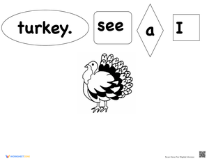 Thanksgiving Reorder the Words