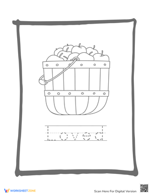 A Thankful Thanksgiving Coloring Page