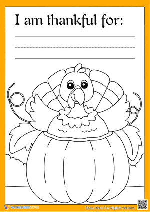Thanksgiving Activity: Coloring and Gratitude