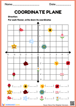 Practice Coordinate Plane Skills
