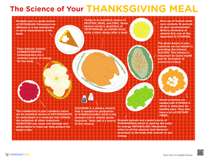 Thanksgiving Science Worksheet | Grade 5-8 Essential