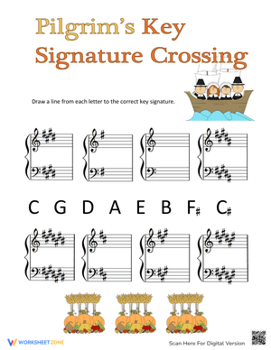 Pilgrims Key Signature Crossing