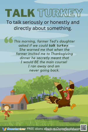 Idiom - Talk Turkey