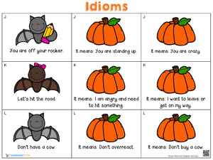 Fall Idioms Packet: Enhance Vocabulary