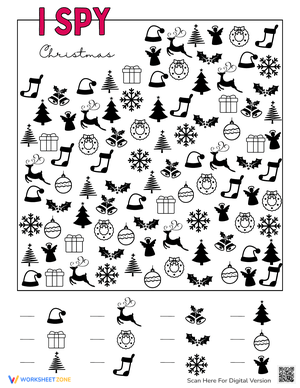 I Spy Christmas Game 4