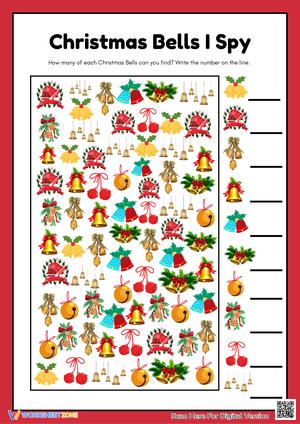 Christmas Bell I Spy