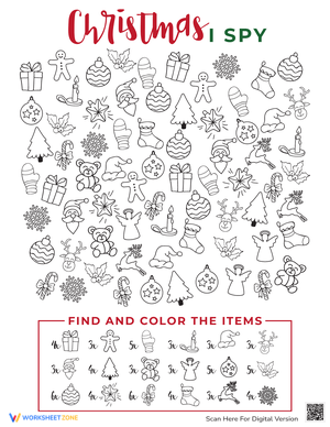 Christmas I Spy Game 3