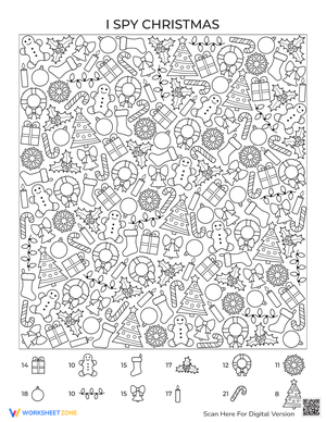 I Spy Christmas Game 3