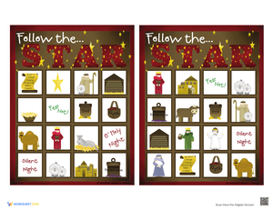 Christmas Bingo for Kids