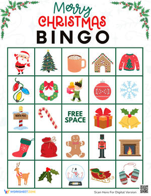 Enjoy Festive Fun with a Christmas Bingo Game