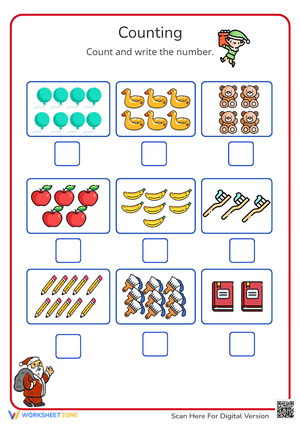Christmas Counting 1-10