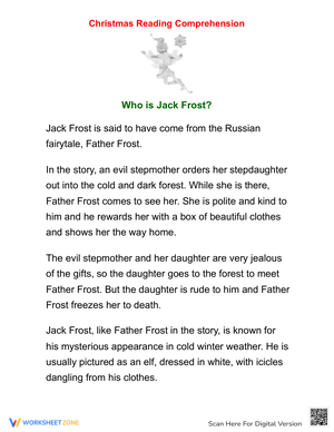 Explore the Legend of Jack Frost!