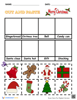 Cut and Paste Christmas 6