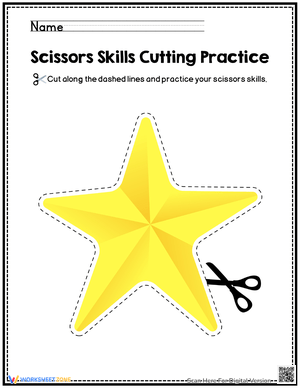 Improve Skills with Christmas Cutting Practice
