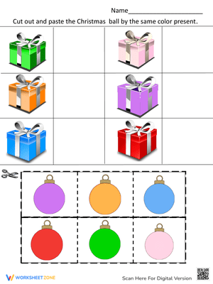 Christmas Cut and Paste 1