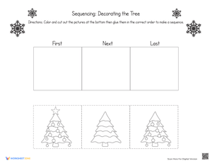 Sequencing - Decorating the Tree