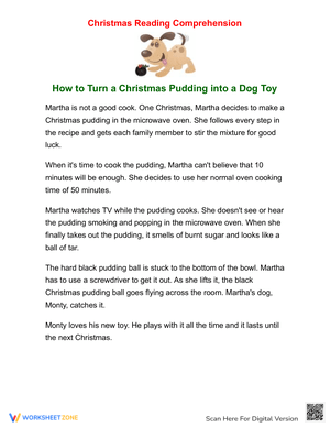 DIY Christmas Pudding Dog Toy Craft