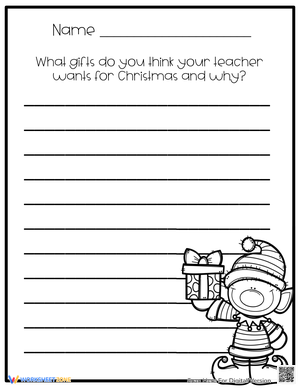 Creative Christmas Wishes Writing Prompt