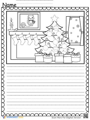 Christmas Writing Worksheet