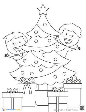 Christmas Tree Coloring 2