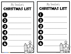 Creative Writing Christmas Wishes Activity