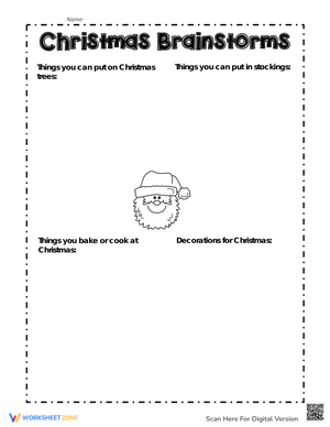 Christmas Brainstorms