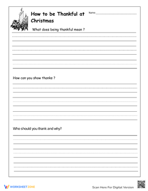 Thankful at Christmas