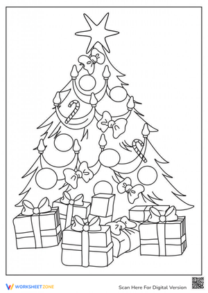 Christmas Tree Coloring Fiesta
