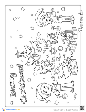 Christmas Tree Coloring