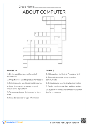 About Computer Crossword Puzzle