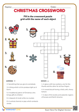Christmas Crossword Puzzle