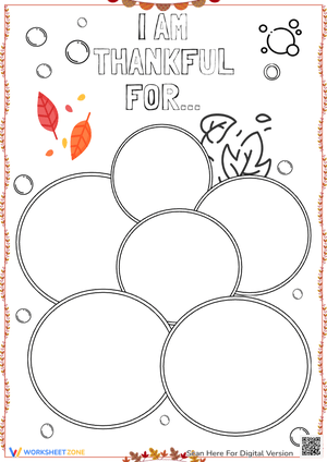 I Am Thankful for Printables