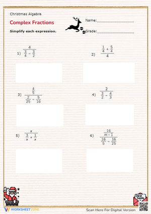 Thousands of Interactive and Printable Fractions Worksheets