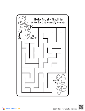 Easy Printable Maze: A Fun Challenge