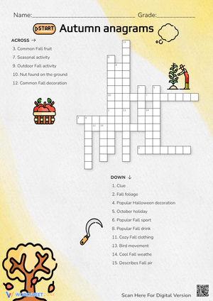 Unscramble Autumn Anagrams