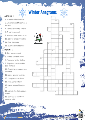 Solve Winter Anagrams for a Fun Challenge