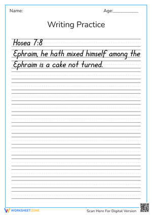 Practice Writing Sentences Worksheet