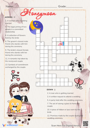 Plan Your Dream Honeymoon with This Worksheet