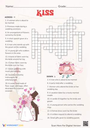 Plan a Kiss with This Worksheet