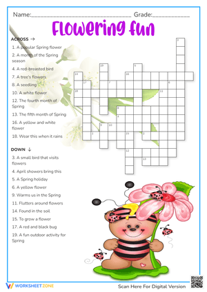 Fun Flowering Worksheet: Boost Your Skills
