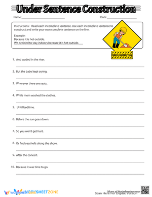 Improve Sentence Construction Grammar Skill